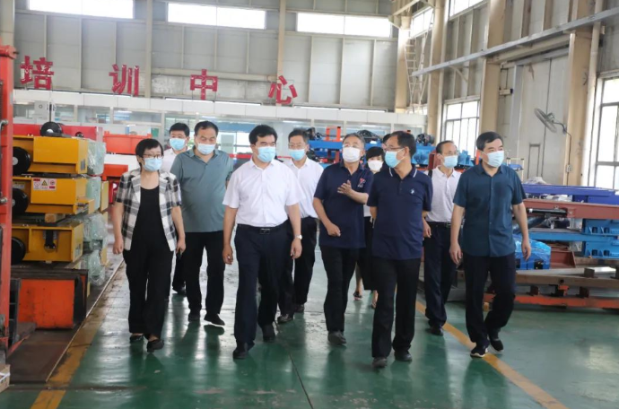 市委常委、縣委書記王俊紅到河北新大地調(diào)研 