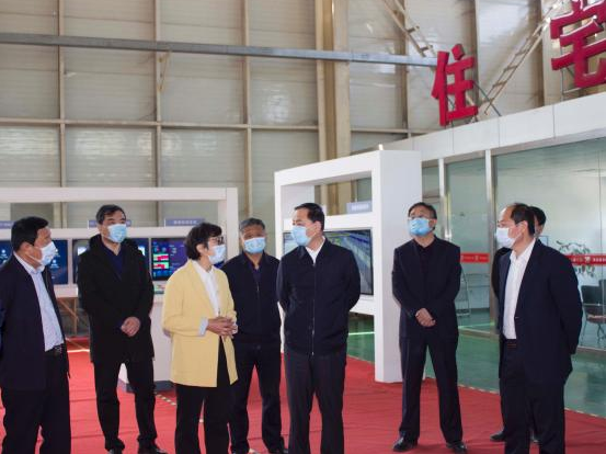 市委常委、縣委書記張業(yè)蒞臨河北新大地 助力企業(yè)快速發(fā)展 