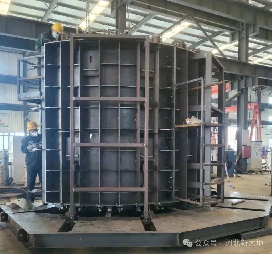 風(fēng)電立式管片模具首件驗收順利通過！